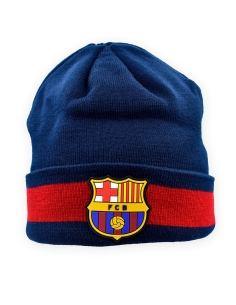 Gorro invierno Barça Navy