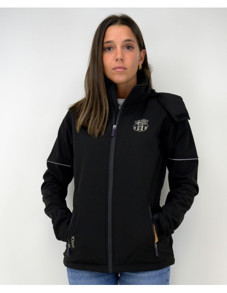Chaqueta Softshell Barça para Mujer