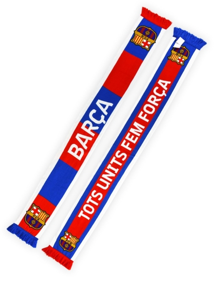Bufanda doble cara Barça Essential red