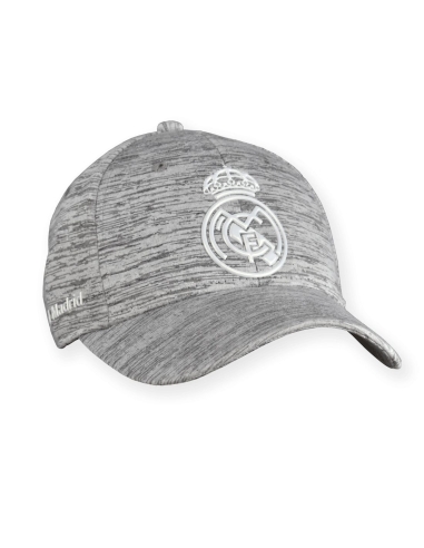 Gorra Real Madrid gris jaspeado