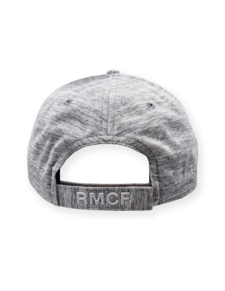 Gorra Real Madrid gris jaspeado