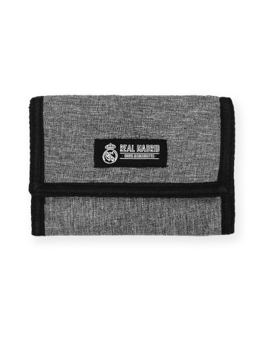 Cartera Real Madrid Gris
