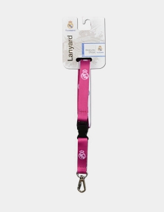 Lanyard Real Madrid Pink 2