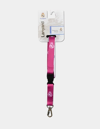 Lanyard Real Madrid Pink