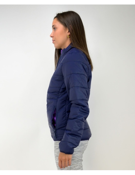 Chaqueta Real Madrid acolchada Navy para Mujer