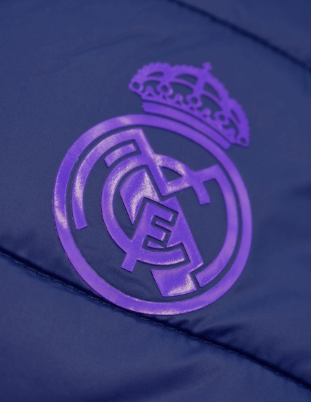 Chaqueta Real Madrid acolchada Navy para Mujer