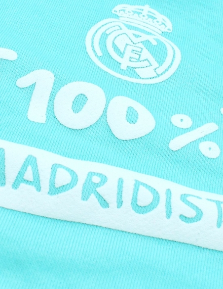 Sudadera azul de bebé Real Madrid