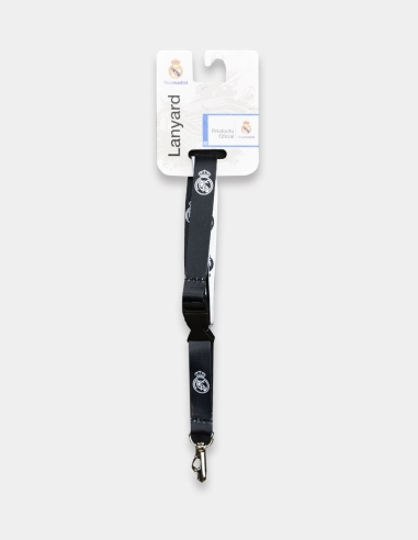 Lanyard Real Madrid Black