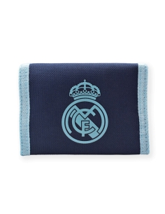 Cartera Real Madrid Azul