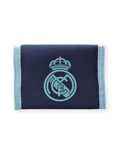 Cartera Real Madrid Azul