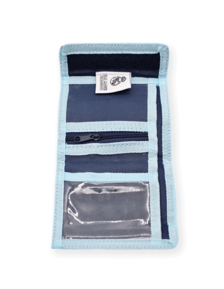 Cartera Real Madrid Azul