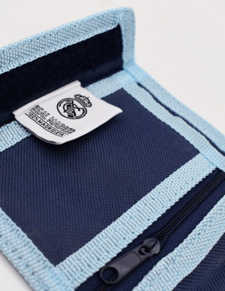 Cartera Real Madrid Azul