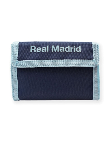 Cartera Real Madrid Azul