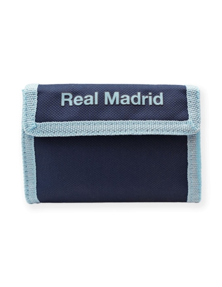 Cartera Real Madrid Azul