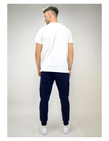 Camiseta blanca Real Madrid con escudo