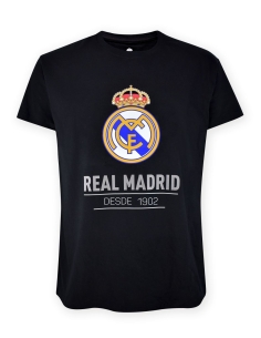 Camiseta negra Real Madrid...