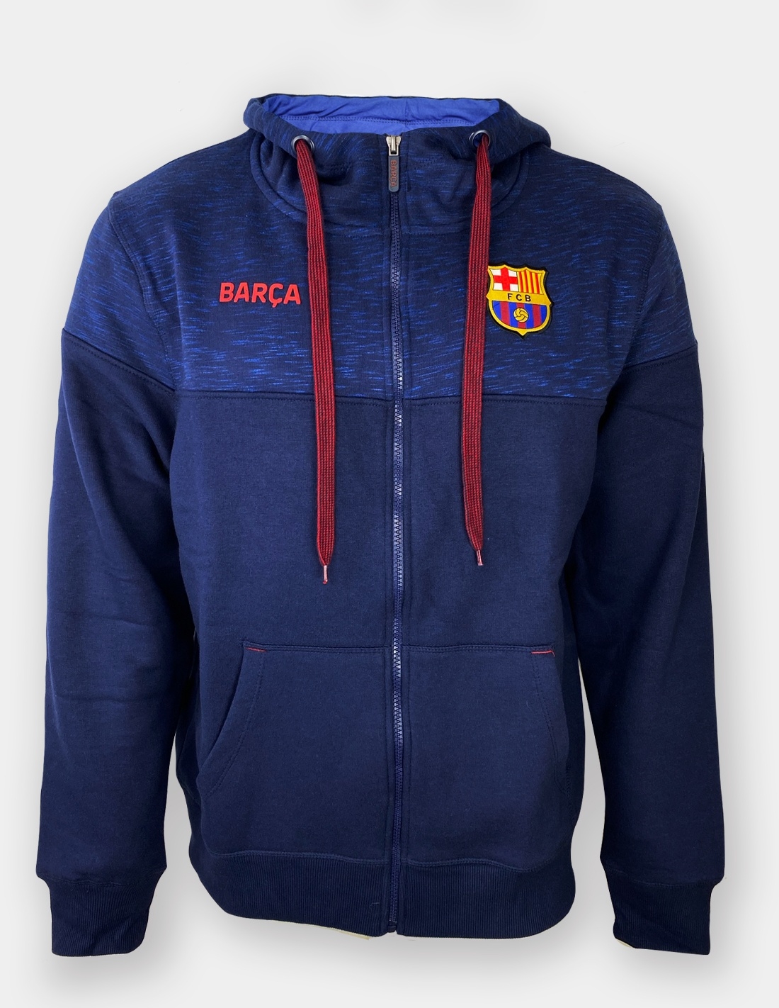 con Fútbol Club Barcelona - Producto Oficial Talla S Azul marino