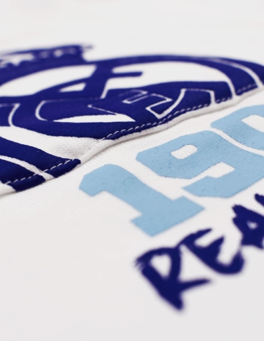 Peto Real Madrid blanco para bebé