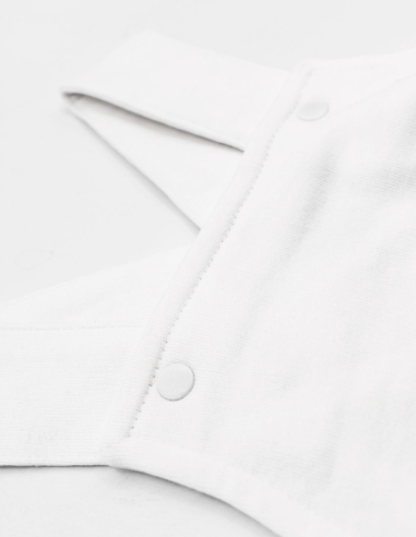 Peto Real Madrid blanco para bebé