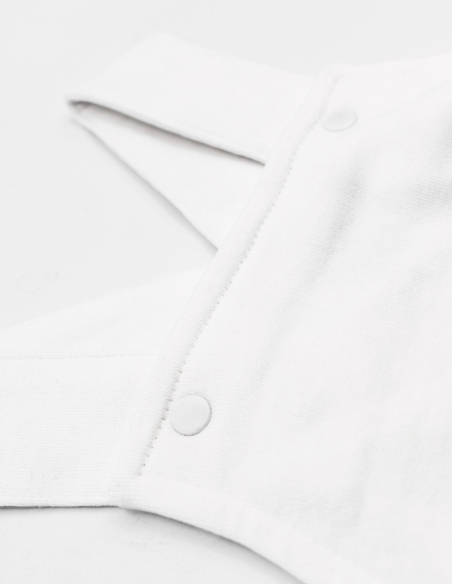 Peto Real Madrid blanco para bebé