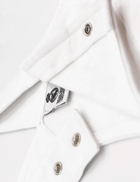 Peto Real Madrid blanco para bebé