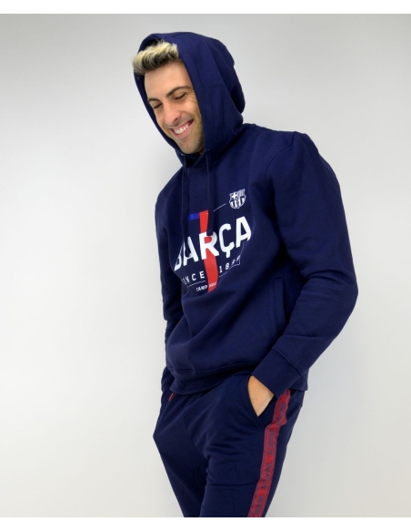 Sudadera Barça con capucha Since 1899