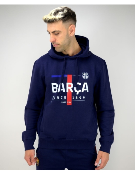 Sudadera Barça con capucha Since 1899