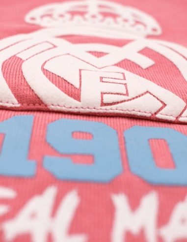 Peto Real Madrid rosa para bebé