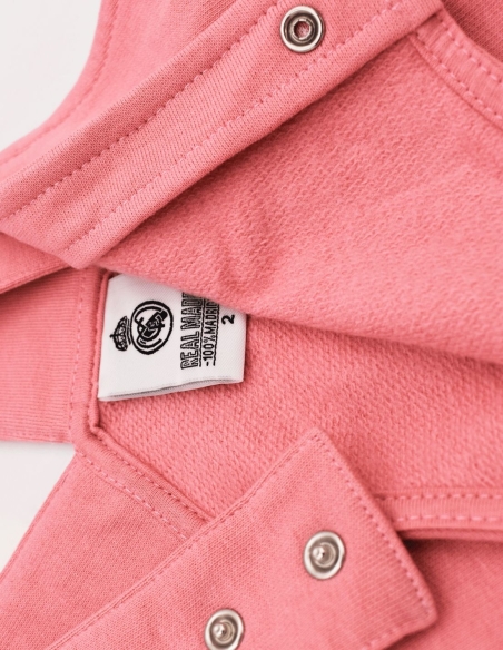 Peto Real Madrid rosa para bebé