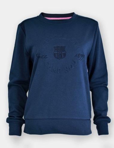 Sudadera Barça 1899 Navy para mujer