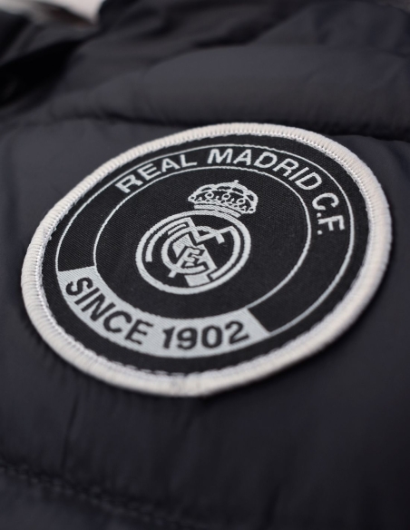 Chaqueta Real Madrid acolchada Black - Júnior