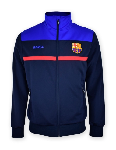Chaqueta Barça Plus navy - Júnior