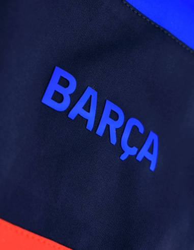 Chaqueta Barça Plus navy - Júnior