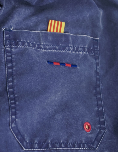 Bañador Barça stone wash