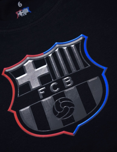 Camiseta Barça Dark - Júnior