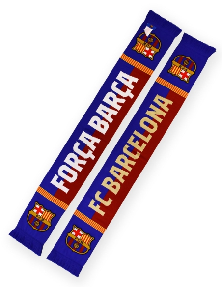 Bufanda FC Barcelona doble cara Match