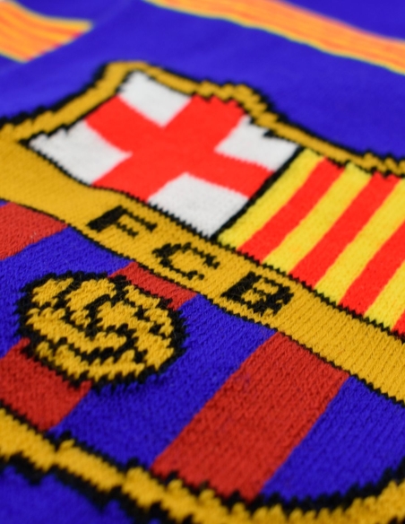 Bufanda FC Barcelona doble cara Match