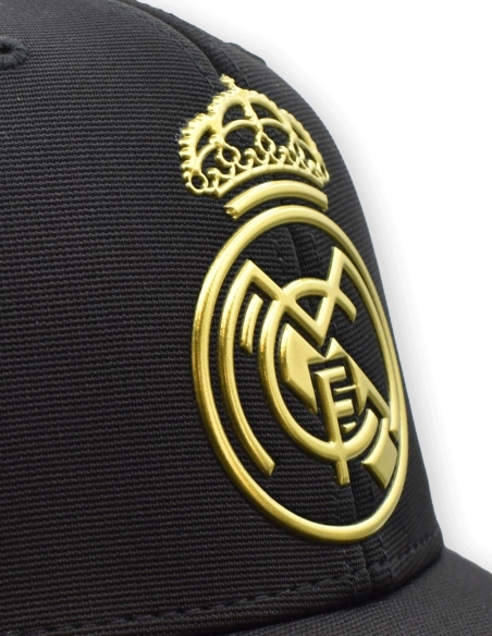 Gorra Real Madrid Black Gold - Júnior