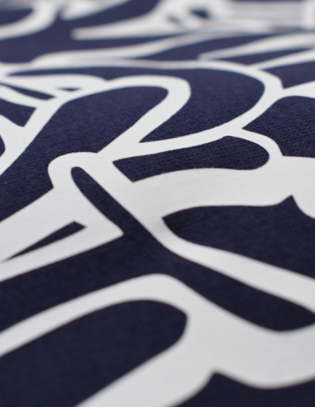 Sudadera con capucha Graffiti Blue