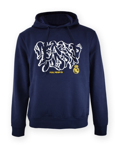 Sudadera con capucha Graffiti Blue