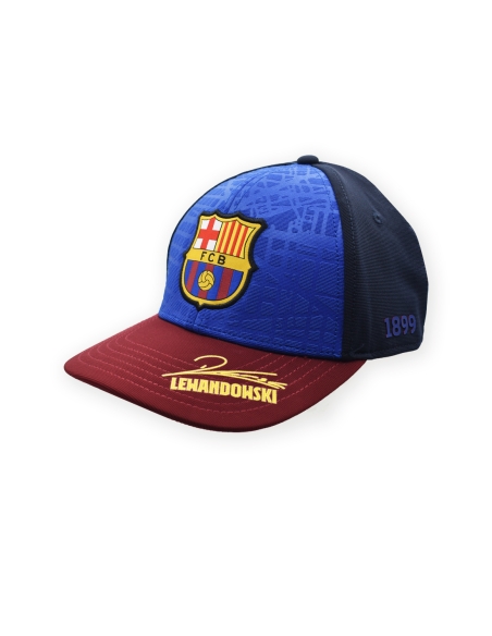 Gorra Lewandowski FC Barcelona Firmada - Júnior