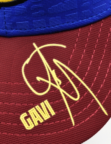 Gorra Gavi FC Barcelona Firmada