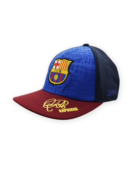 Gorra Raphinha FC Barcelona Firmada