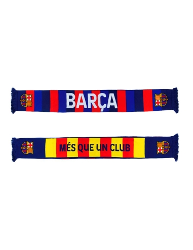 Bufanda doble cara Barça Senyera