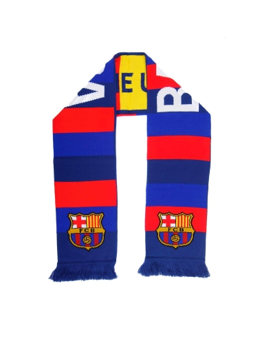 Bufanda doble cara Barça Senyera