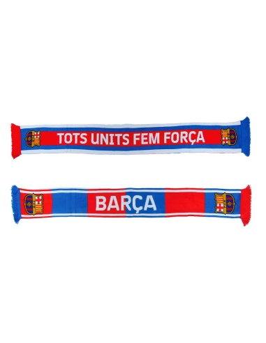 Bufanda doble cara Barça Essential red