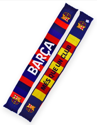 Bufanda doble cara Barça Senyera