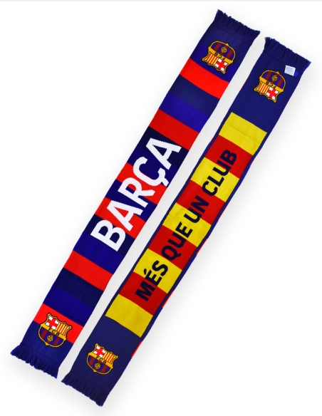 Bufanda doble cara Barça Senyera