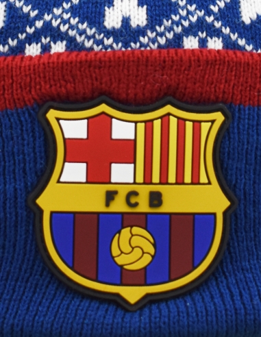 Gorro Barça Christmas - Adulto