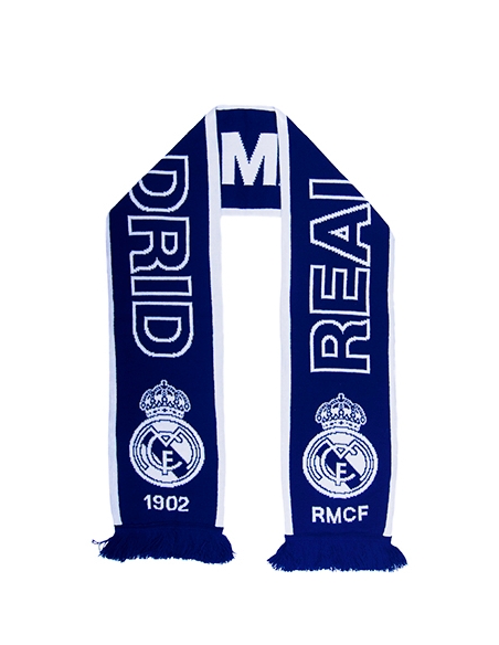 Bufanda Real Madrid doble cara Navy Hala Madrid